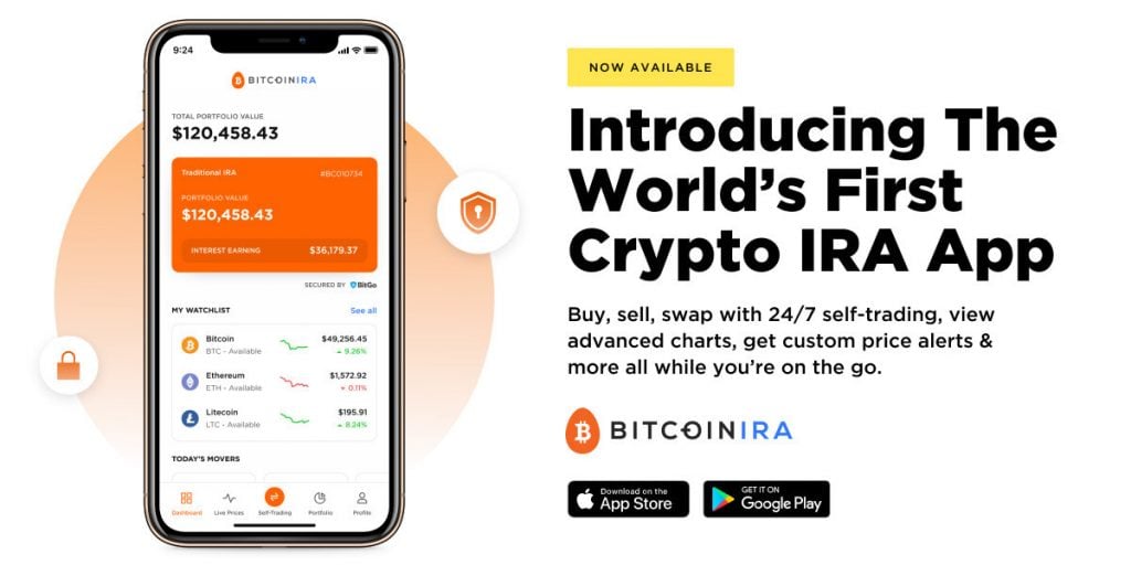 New Crypto IRA App