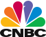 The logo for CNBC