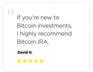 If you're new to Bitcoin investments, I highly recommend Bitcoin IRA, written by David H.