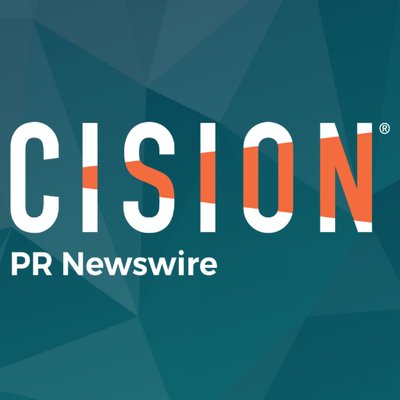 cision prnewswire logo sits on green