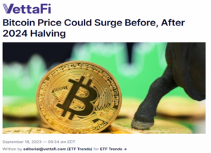 Bitcoin Halving predictions Nasdaq