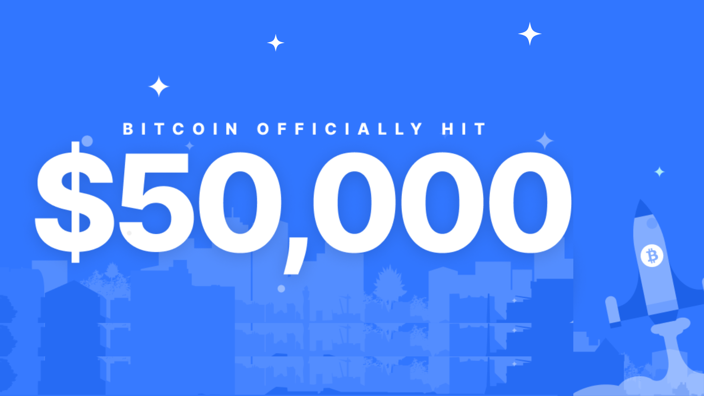 Bitcoin Reaches 50000