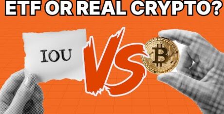 Should you buy a crypto ETF or real crypto in an IRA?